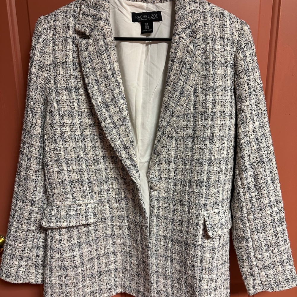 Rachel Zoe Blazer.Size 6 Multi-Gray/Blue